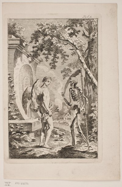 Hymeneus en de Dood door Alexia von Lode