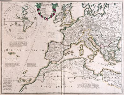 Europa en Afrika - door A door Alexis Hubert Jaillot