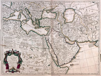 Turkije - Arabië en Iran - door A door Alexis Hubert Jaillot
