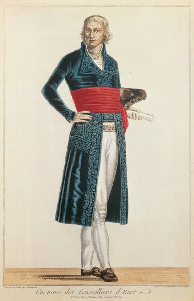 Uniform van de Raadsheer van Staat door Alexis Chataigner