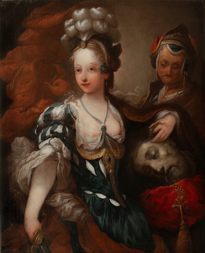 Judith met het hoofd van Holofernes door Alexis Grimou