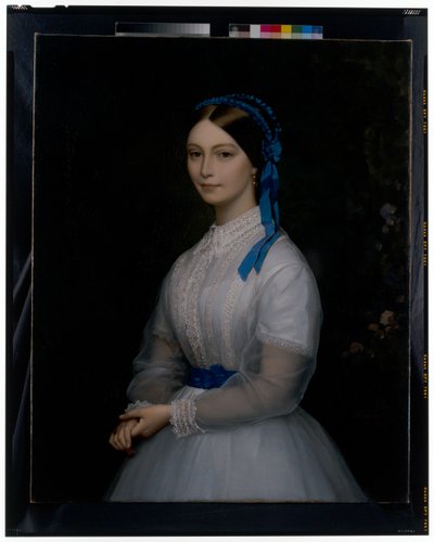 Portret van juffrouw Mathilde de Nédonchel door Alexis Joseph Perignon
