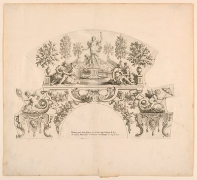 Waaierbladeren, Achtste en negende platen van de set, "Divers Desseins de grands Eventails, Encrans, et autres Ornamens, inventés et gravés par Nicolas Loire" door Alexis Loir