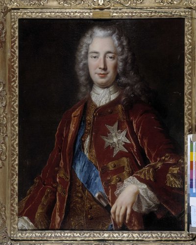 Portret van een ridder van de Heilige Geest door Alexis Simon Belle