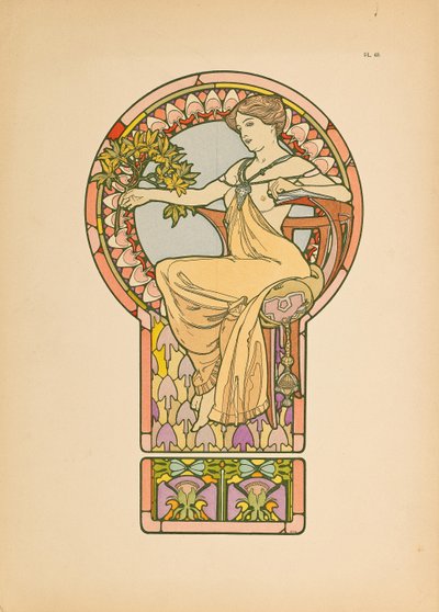 Documents Décoratifs, 1902 door Alfons Marie Mucha