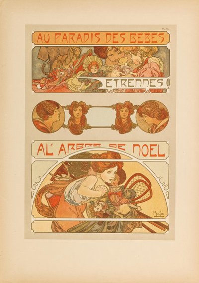 Documents Décoratifs, 1902 door Alfons Marie Mucha