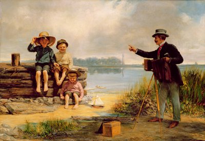 De fotograaf, 1895 door Alfred Boisseau