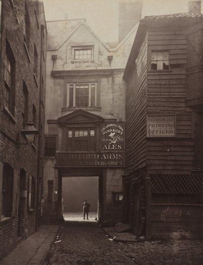 The Oxford Arms, Warwick Lane, 1875 door Alfred Bool