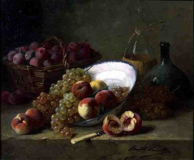 Keuken Stilleven door Alfred Brunel de Neuville