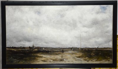 Het Champ-de-Mars, na de tentoonstelling van 1878, ca. 1882 door Alfred Casile