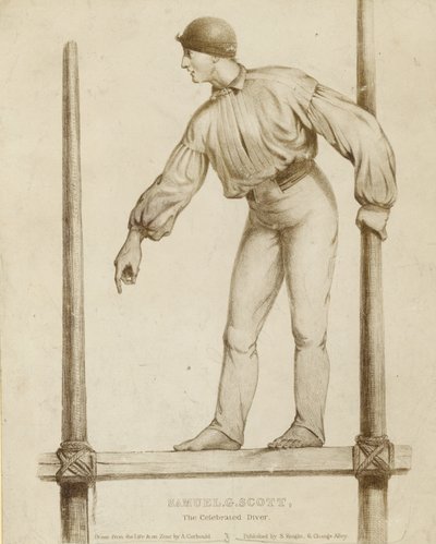 Portret van Samuel G Scott door Alfred Chantrey Corbould