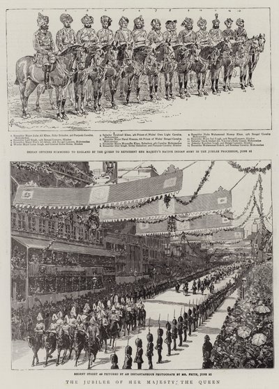 Het Jubileum van Hare Majesteit de Koningin door Alfred Chantrey Corbould