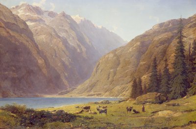 Onbekend schilderij door Alfred Chavannes