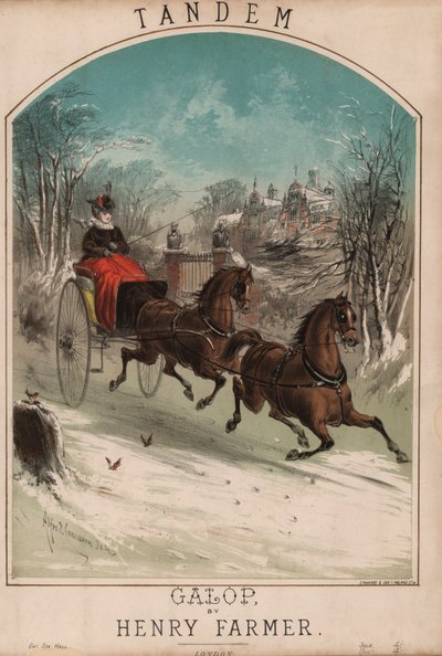 Tandem door Alfred Concanen