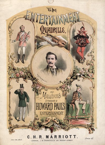 De Entertainment Quadrille door C H R Marriott door Alfred Concanen