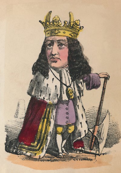 James II, 1856 door Alfred Crowquill