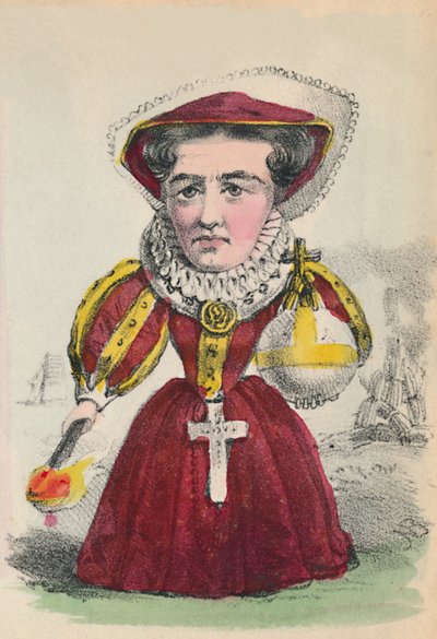 Maria, 1856 door Alfred Crowquill