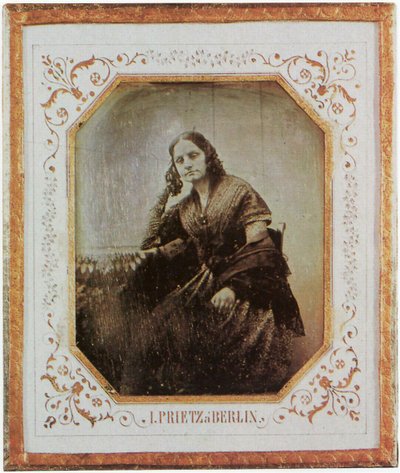 Gravin Maria Nikolayevna Volkonskaya, Irkoetsk, Siberië, Rusland, 1845 door Alfred Davignon