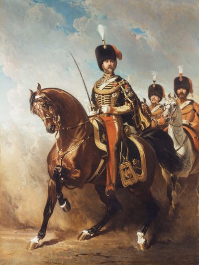 Portret van Generaal Fleury te Paard door Alfred Dedreux