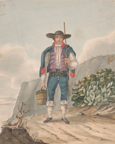 Man van El Miradero door Alfred Diston