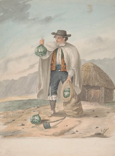 Tenerife-Man van Tacoronte door Alfred Diston