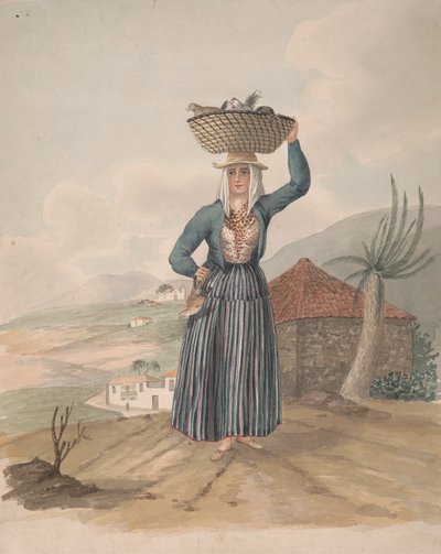 Vrouw van Victoria, Tenerife door Alfred Diston