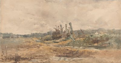 Rivierlandschap door Alfred Downing Fripp