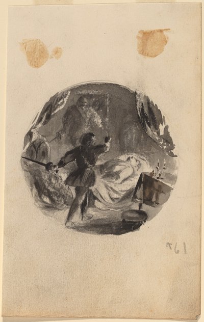 Illustratie voor Kensworth door Alfred E. Hubbard