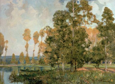 Herfst door Alfred East