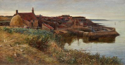 Crail Haven bij Schemering door Alfred East