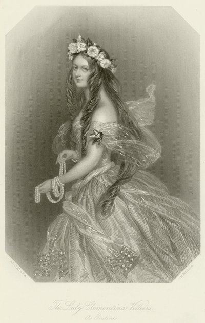 Lady Clementina Villiers door Alfred Edward Chalon