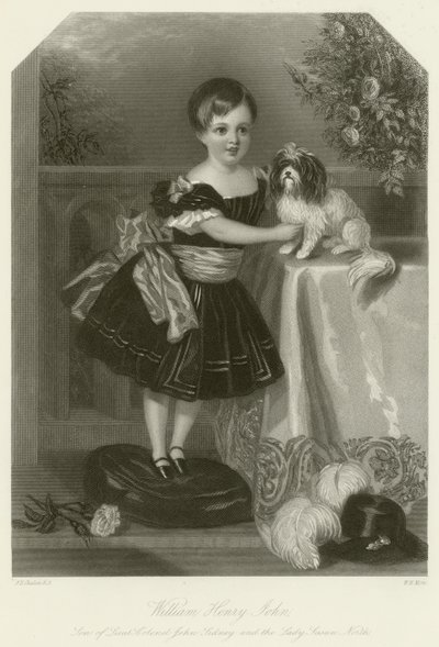 William Henry John door Alfred Edward Chalon