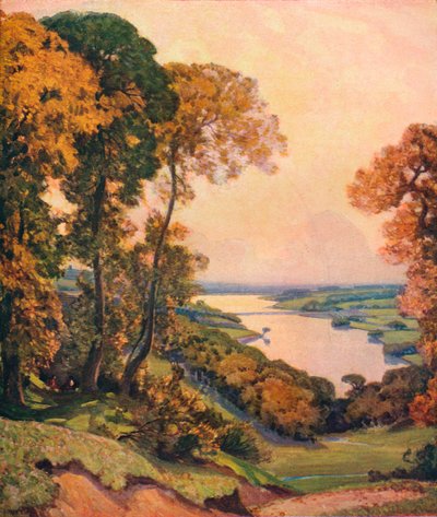 Rivington Water, 1910 door Alfred East