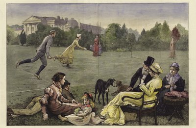 Lawn Tennis door Alfred Edward Emslie