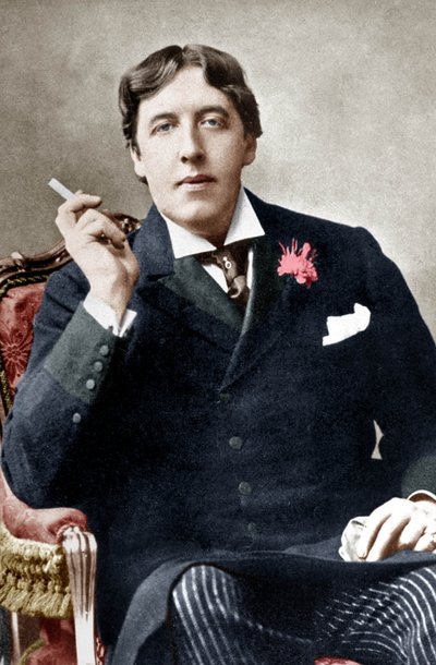 Oscar Wilde, c. 1892 door Alfred Ellis and Walery
