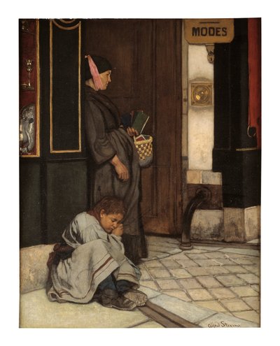 Bedelen Getolereerd door Alfred Emile Stevens