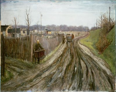 Draaiorgelman door Alfred Frank