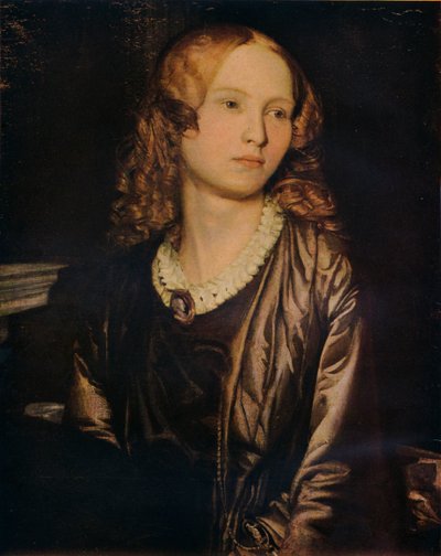 Mary Ann, vrouw van Leonard Collman, ca. 1854-1931 door Alfred Emile Stevens