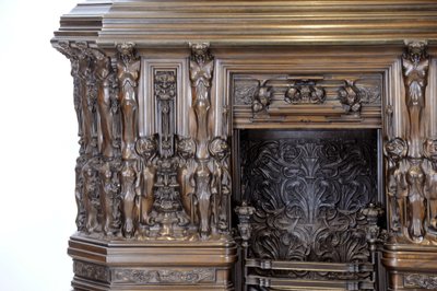 Detail van de Sam Wilson Schouw, c.1908-14 door Alfred Gilbert