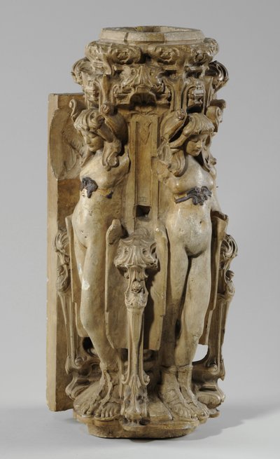 Een van 9 maquettes voor de Sam Wilson schoorsteenmantel, c.1908-14 door Alfred Gilbert