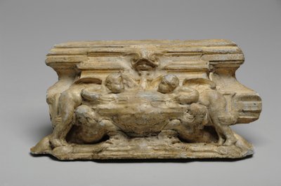 Een van de 9 maquettes voor de Sam Wilson schoorsteenmantel, ca. 1908-14 door Alfred Gilbert