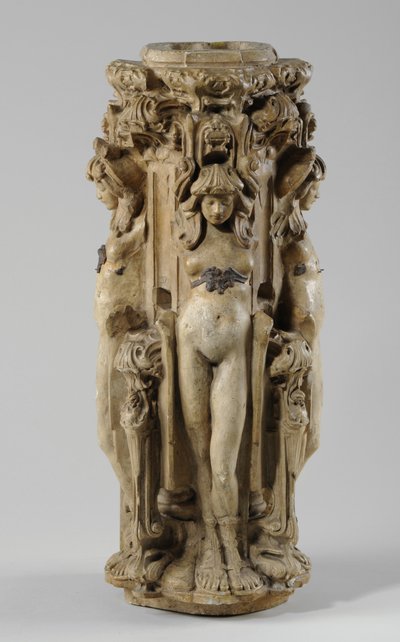 Een van 9 maquettes voor de Sam Wilson schoorsteenmantel, ca. 1908-14 door Alfred Gilbert