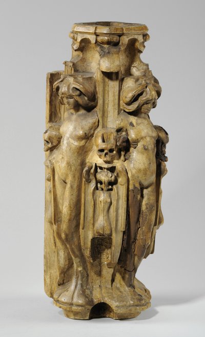 Een van 9 maquettes voor de Sam Wilson schoorsteenmantel, ca. 1908-14 door Alfred Gilbert
