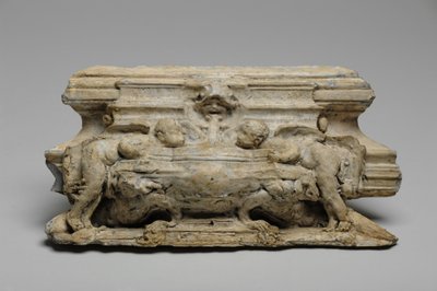 Een van 9 maquettes voor de Sam Wilson schoorsteenmantel, ca. 1908-14 door Alfred Gilbert