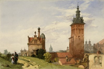 Een Uitzicht nabij Moskou, 1836 door Alfred Gomersal Vickers