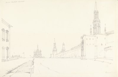 Moskou, 1827 door Alfred Gomersal Vickers