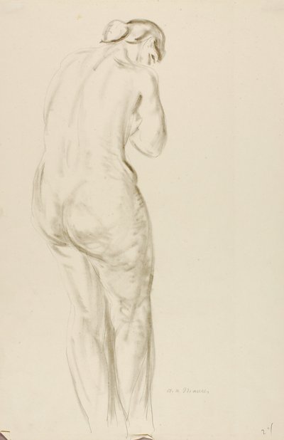 Staand naakt door Alfred H. Maurer
