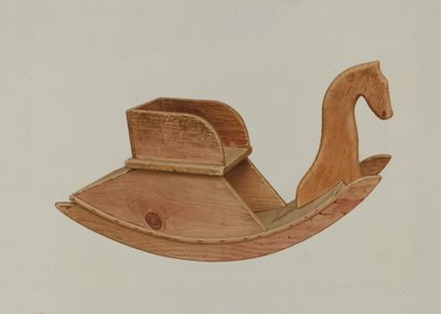 Kinder Schommelstoel door Alfred H. Smith