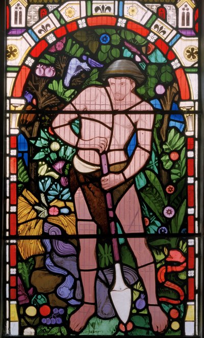 De Moord op Abel door zijn Broer Kaïn door Alfred Hassam