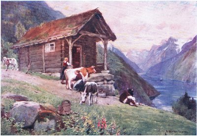 Een Saeter door Alfred Heaton Cooper